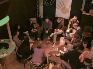 Workshop am Ting Geschichtenabend in Luzern (Neubad)