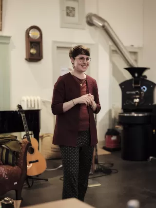 Linda bei Ting Geschichten in St. Gallen